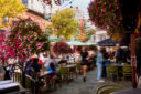 Dubliner patio during the day. 